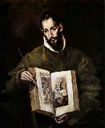 St Luke El Greco